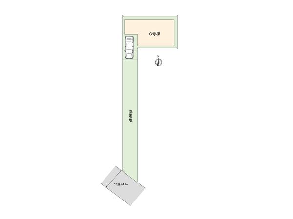 板橋区東新町2丁目新築戸建 区画図 区画図