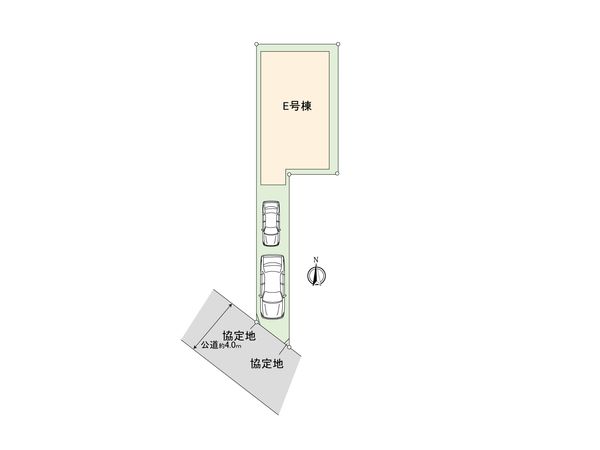 板橋区東新町2丁目新築戸建 区画図 区画図