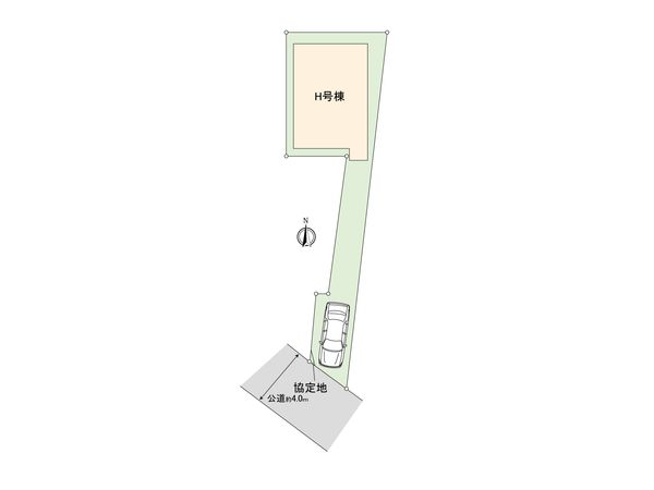 板橋区東新町2丁目新築戸建 区画図 板橋区東新町2丁目新築戸建 区画図
