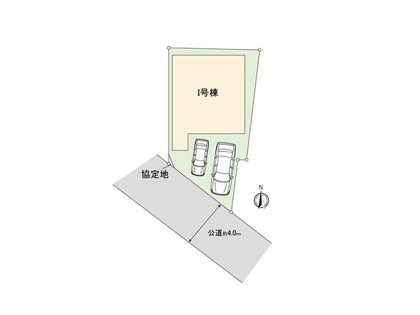 板橋区東新町2丁目新築戸建 区画図 板橋区東新町2丁目新築戸建 区画図