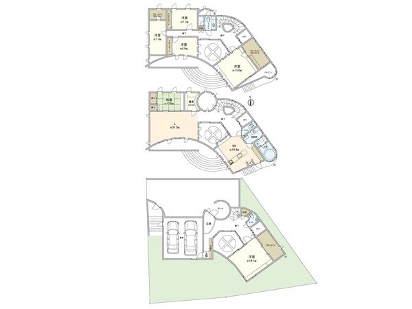 板橋区大谷口2丁目中古戸建 間取図(平面図) 板橋区大谷口2丁目中古戸建 間取図(平面図)