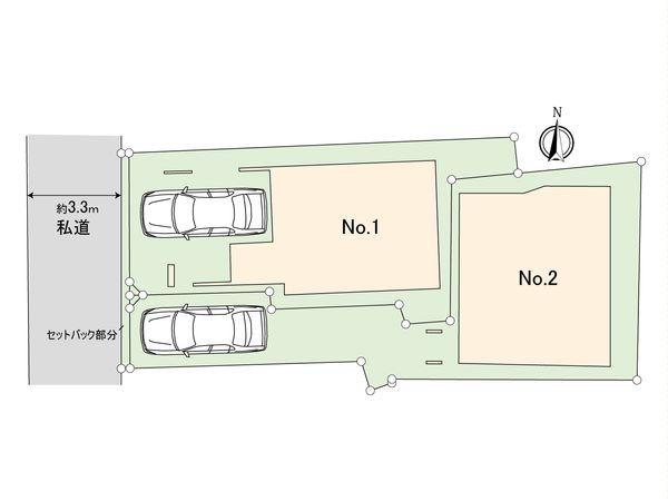 板橋区徳丸6丁目新築戸建 間取図(平面図)