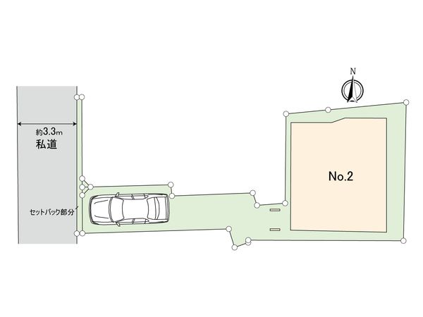 板橋区徳丸6丁目新築戸建 間取図(平面図)