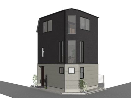 板橋区蓮沼町新築戸建 外観パース図