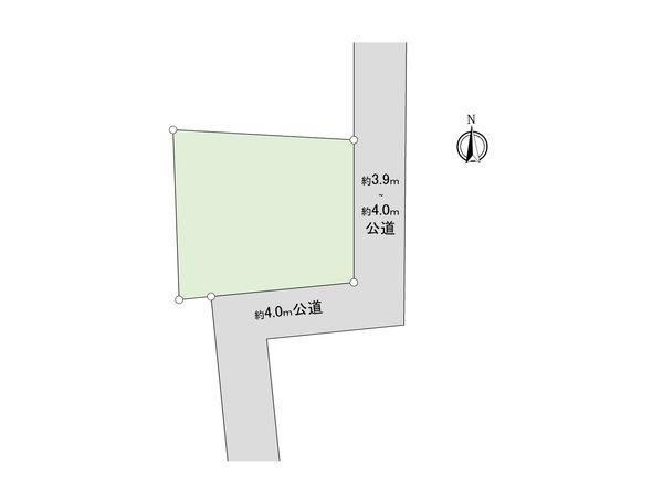 さいたま市浦和区瀬ヶ崎4丁目土地 区画図