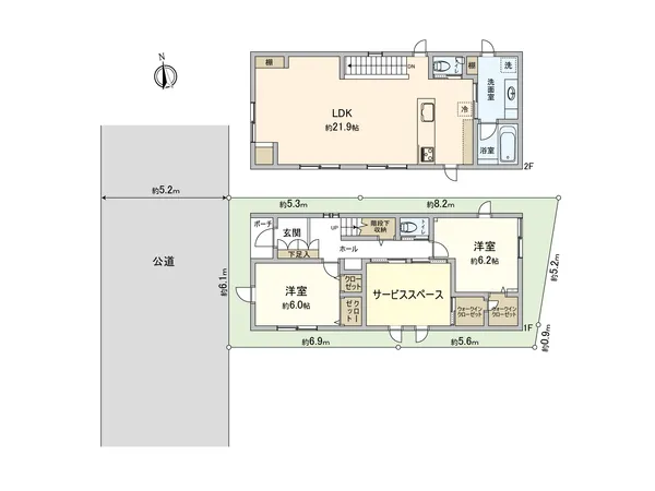 【間取図】