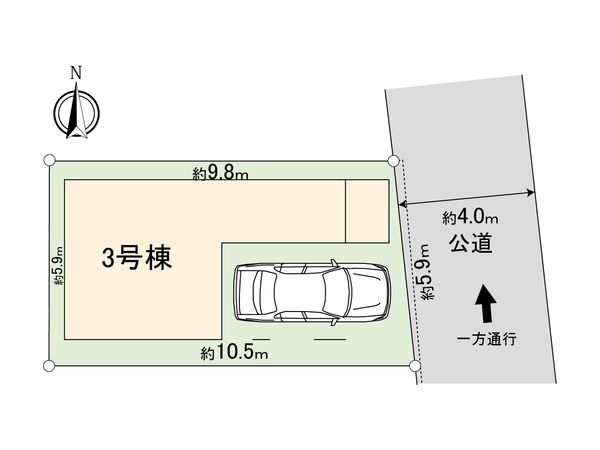 板橋区富士見町新築戸建 間取図(平面図)