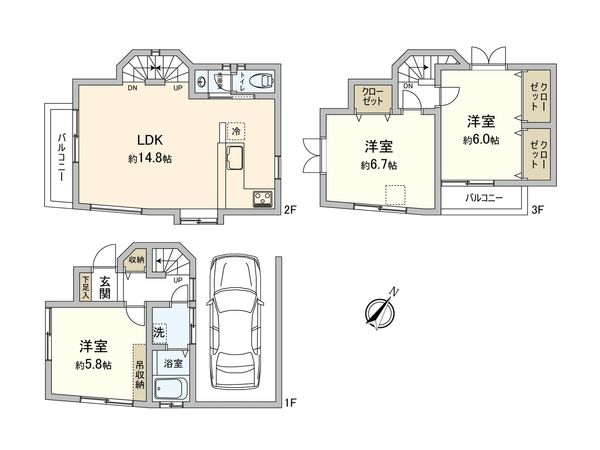 間取図(平面図)
