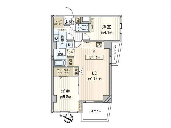 間取図(平面図)