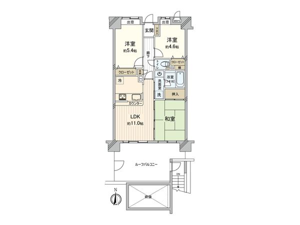 間取図(平面図)