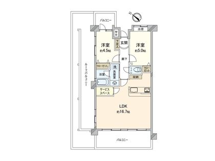 間取図(平面図)