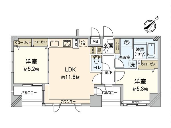 間取図(平面図)