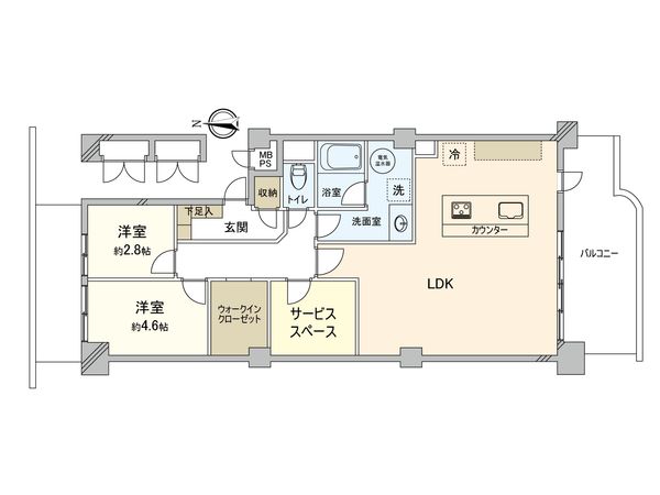 シャルム常盤台 間取図(平面図) シャルム常盤台 間取図(平面図)