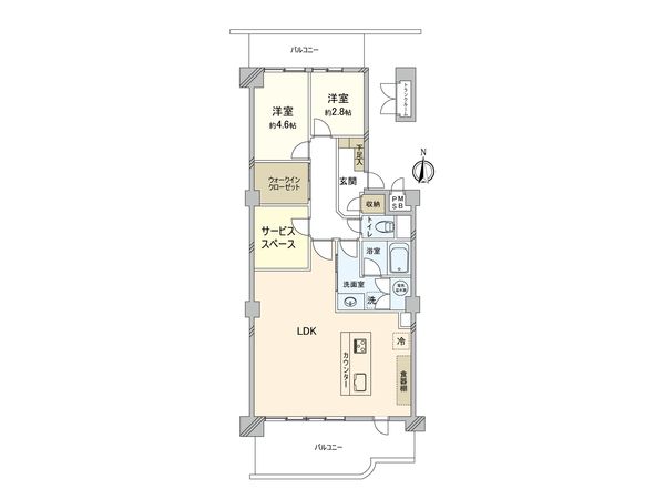 シャルム常盤台 間取図(平面図) シャルム常盤台 間取図(平面図)