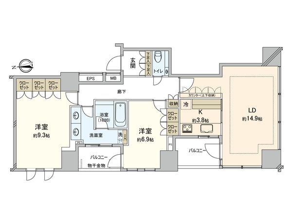 間取図(平面図)