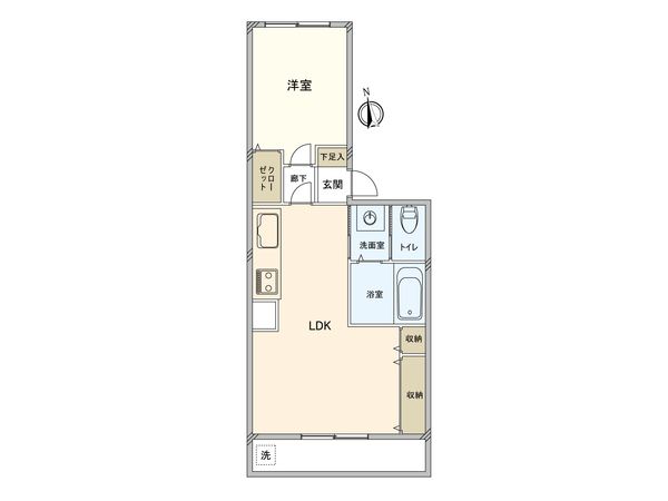 三田小茂根コーポ 間取図(平面図) 三田小茂根コーポ 間取図(平面図)