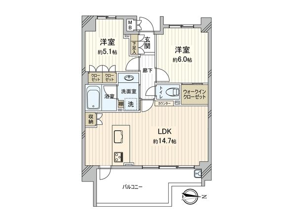 間取図(平面図)