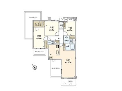 間取図(平面図)
