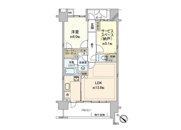 レーベンハイム常盤台一丁目 間取図(平面図) レーベンハイム常盤台一丁目 間取図(平面図)