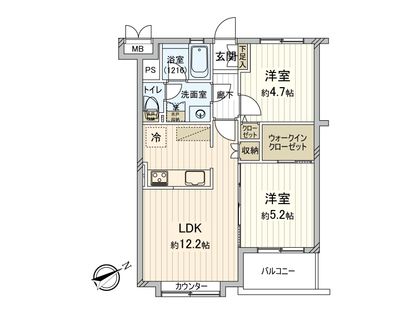 間取図(平面図)