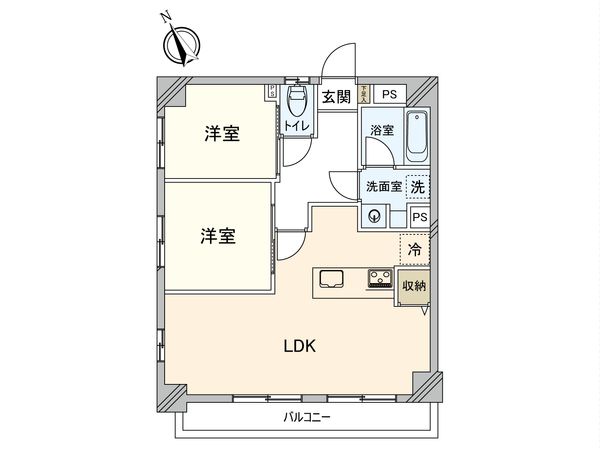 ライオンズマンションときわ台第三 間取図(平面図) ライオンズマンションときわ台第三 間取図(平面図)