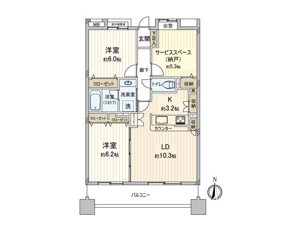 ローヤルシティ東武練馬・徳丸 間取図(平面図) ローヤルシティ東武練馬・徳丸 間取図(平面図)
