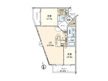 間取図(平面図)