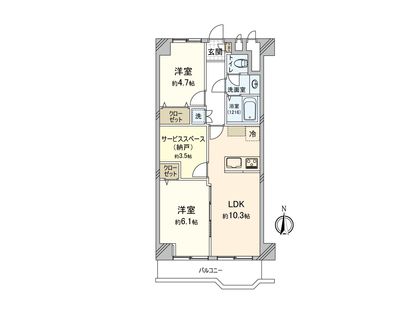 間取図(平面図)
