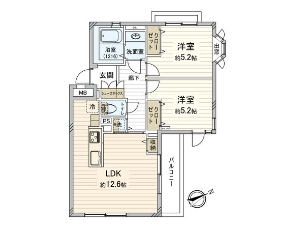 ダイヤモンドメゾンときわ台 間取図(平面図) 間取図(平面図)