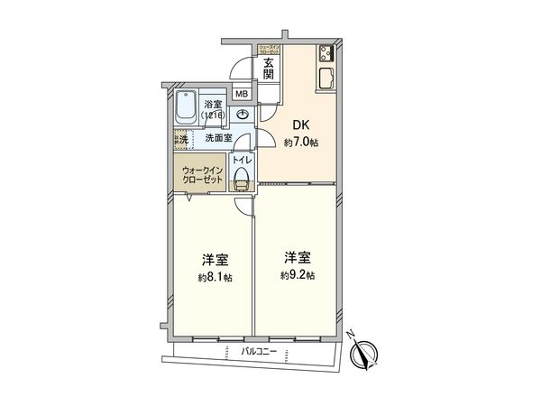 AZEST板橋 間取図(平面図) AZEST板橋 間取図(平面図)