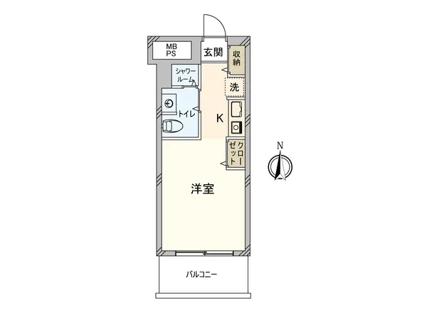 2024年7月に新規リノベーションされたワンルームになっております。オートロック付き新耐震基準の物件でございます。