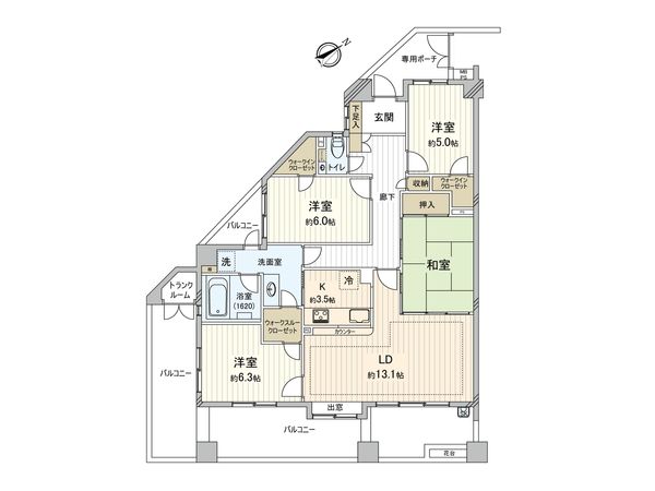 ライオンズガーデン東武練馬壱番館 間取図(平面図) ライオンズガーデン東武練馬壱番館 間取図(平面図)