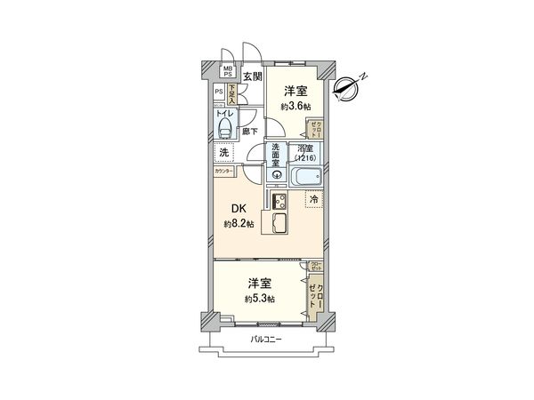 ライオンズガーデン上板橋 間取図(平面図) ライオンズガーデン上板橋 間取図(平面図)