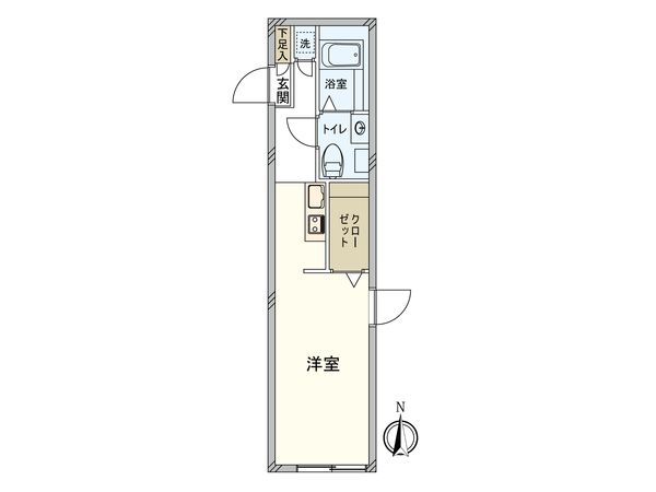 Ludens中板橋 間取図(平面図) Ludens中板橋 間取図(平面図)