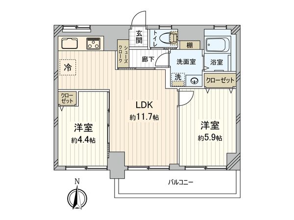 ときわ第一マンション 間取図(平面図) ときわ第一マンション 間取図(平面図)