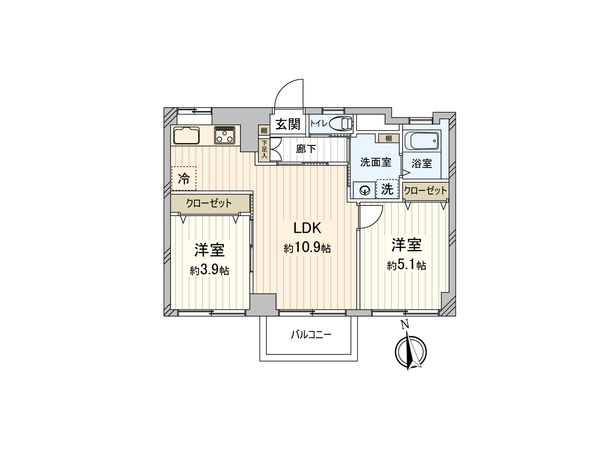 ときわ第一マンション 間取図(平面図) ときわ第一マンション 間取図(平面図)