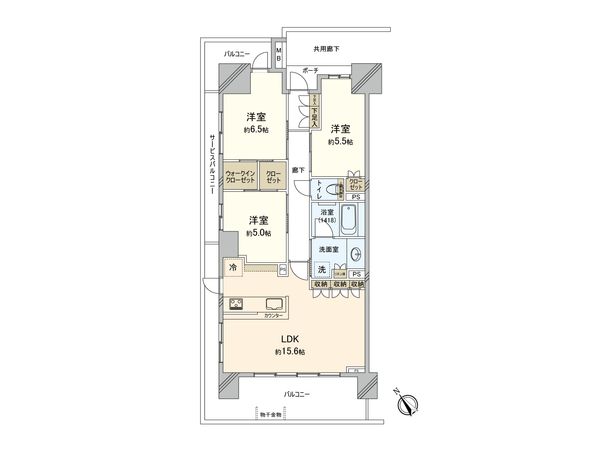 Brilliaときわ台ソライエレジデンス 間取図(平面図) Brilliaときわ台ソライエレジデンス 間取図(平面図)