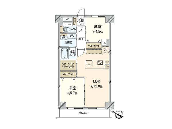 間取図(平面図)