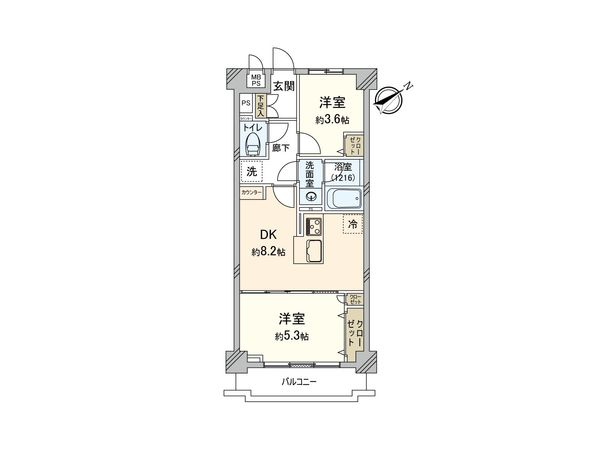 ライオンズガーデン上板橋 間取図(平面図) ライオンズガーデン上板橋 間取図(平面図)