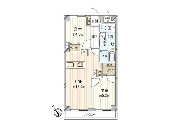 ライオンズマンション上板橋 間取図(平面図) 間取図(平面図)