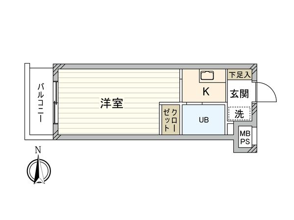 ランドピアときわ台 間取図(平面図)