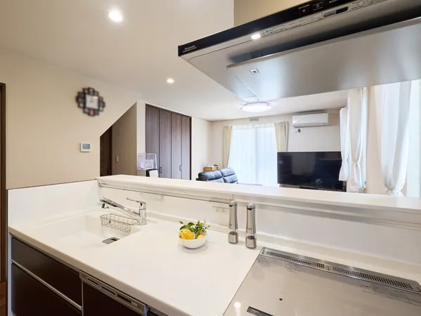 お料理のしやすい広々としたシンクがございます。