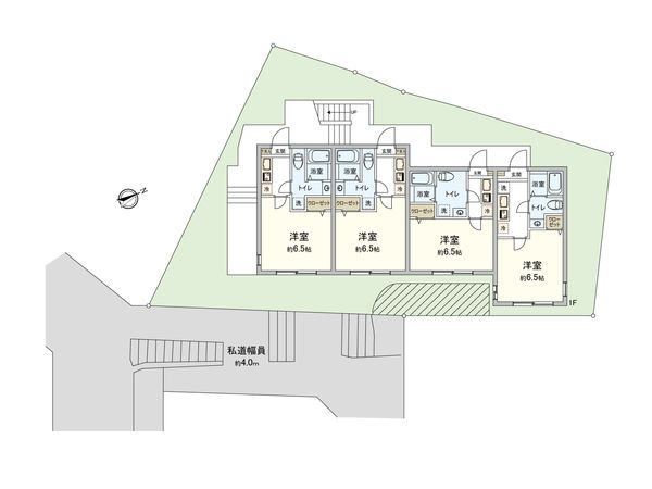 アザーレ・プラネ上板橋 間取図(平面図) アザーレ・プラネ上板橋 間取図(平面図)