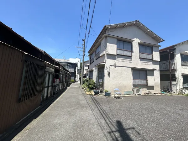 前面道路　