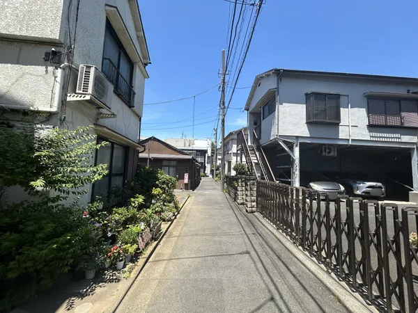前面道路