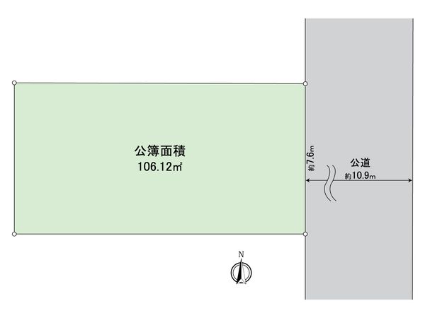 業平4丁目 土地 区画図 業平4丁目 土地 区画図