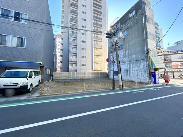 江戸川区平井5丁目 土地 前面道路含む外観 江戸川区平井5丁目 土地 前面道路含む外観