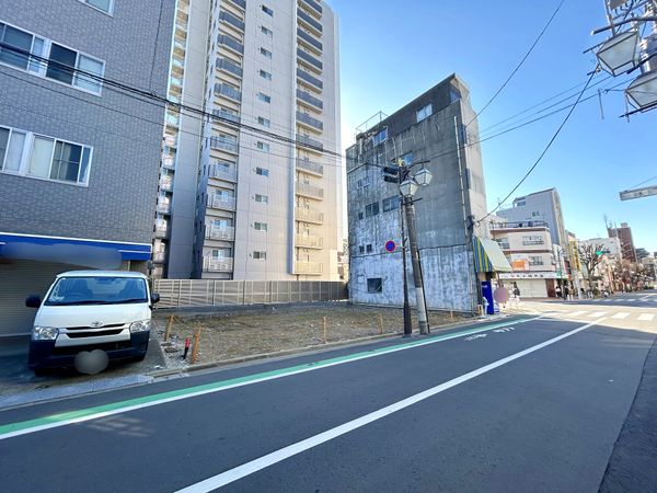 江戸川区平井5丁目 土地 前面道路含む外観 江戸川区平井5丁目 土地 前面道路含む外観