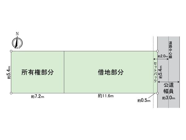 江東区住吉2丁目 土地 区画図 江東区住吉2丁目 土地 区画図