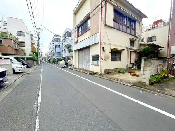 墨田区向島3丁目 土地 前面道路含む外観